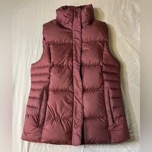 Patagonia Women's Maroon Puffer Vest